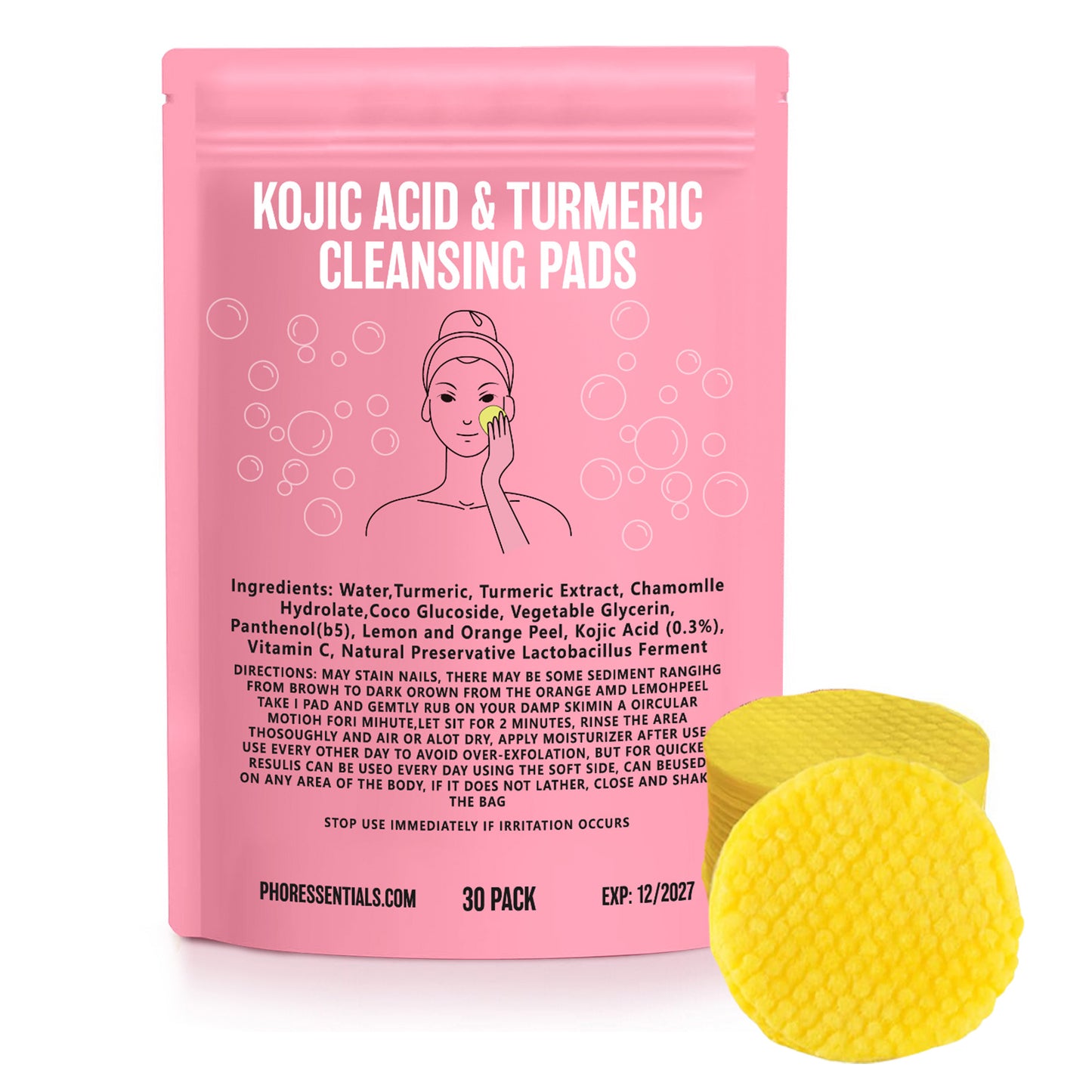 GoldenHalo Cleansing Pad