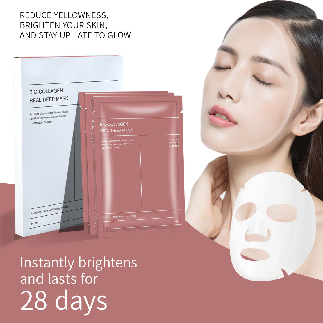 Deep Collagen Face Mask Overnight Glow