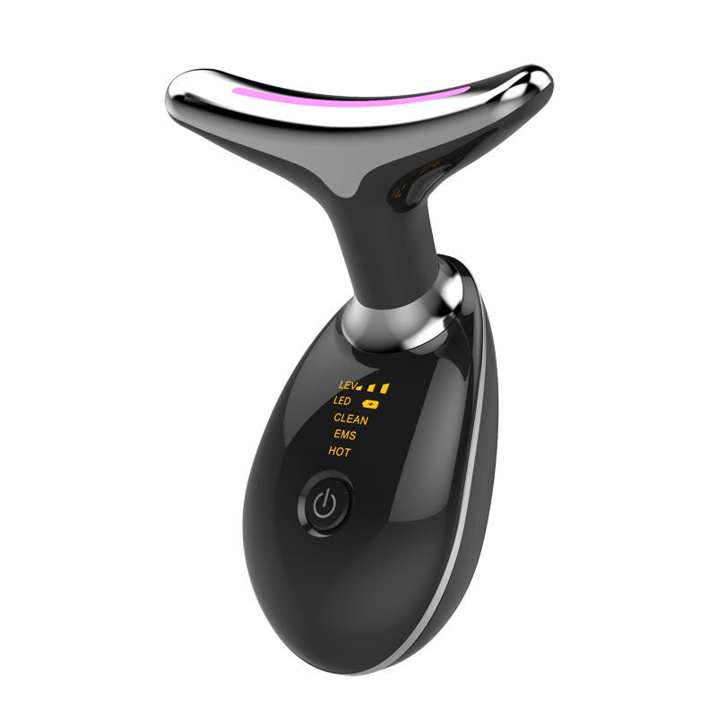 Dolphin Neck Massager with Vibration and Light Therapy