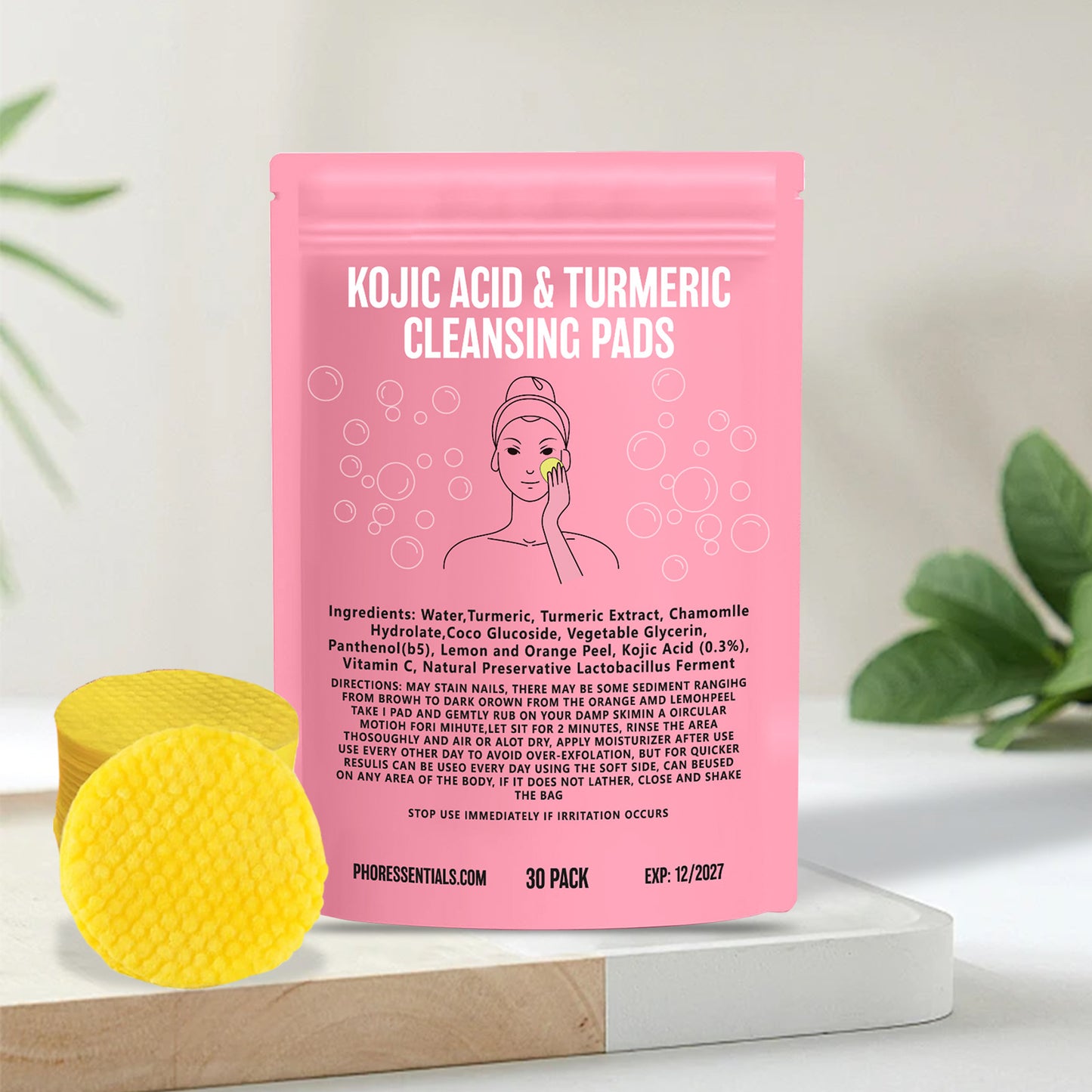 GoldenHalo Cleansing Pad