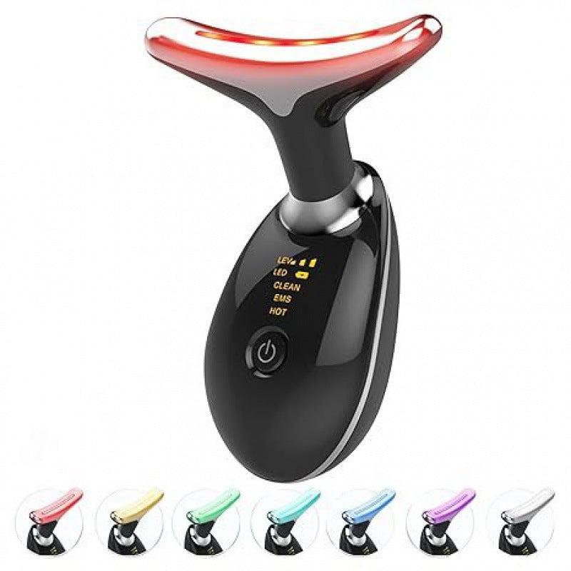 Dolphin Neck Massager with Vibration and Light Therapy