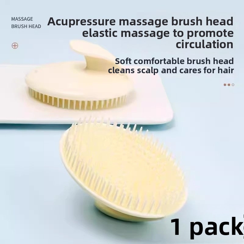 Silicone Scalp Massager Shampoo Brush