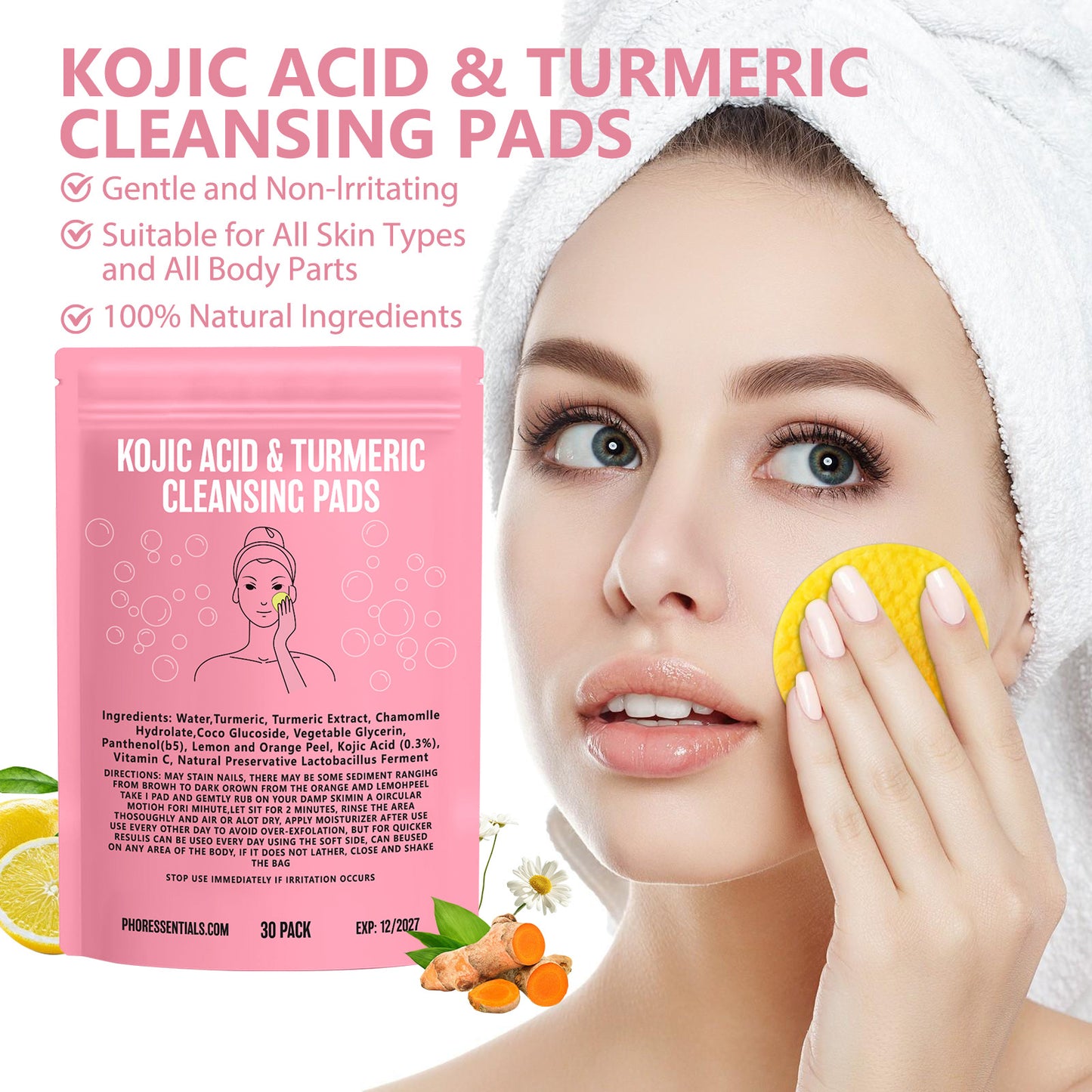 GoldenHalo Cleansing Pad